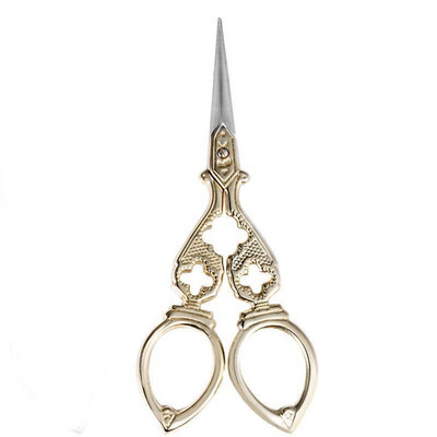 Retro šūšanas rokdarbu šķēres nerūsējošais tērauds mājsaimniecības izšūšana diegu šķēres rokdarbu instrumenti atzarošana drēbnieku šķēres