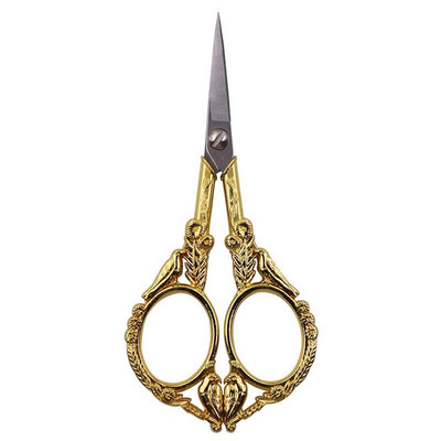 Retro šūšanas rokdarbu šķēres nerūsējošais tērauds mājsaimniecības izšūšana diegu šķēres rokdarbu instrumenti atzarošana drēbnieku šķēres