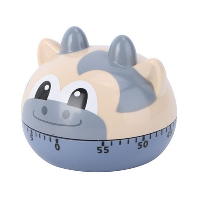 Virtuves atpakaļskaitīšanas digitālais taimeris bērniem kaķa formas metāla mehāniskais šefpavārs gatavošanas digitālais taimeris bērniem ar skaļu trauksmi