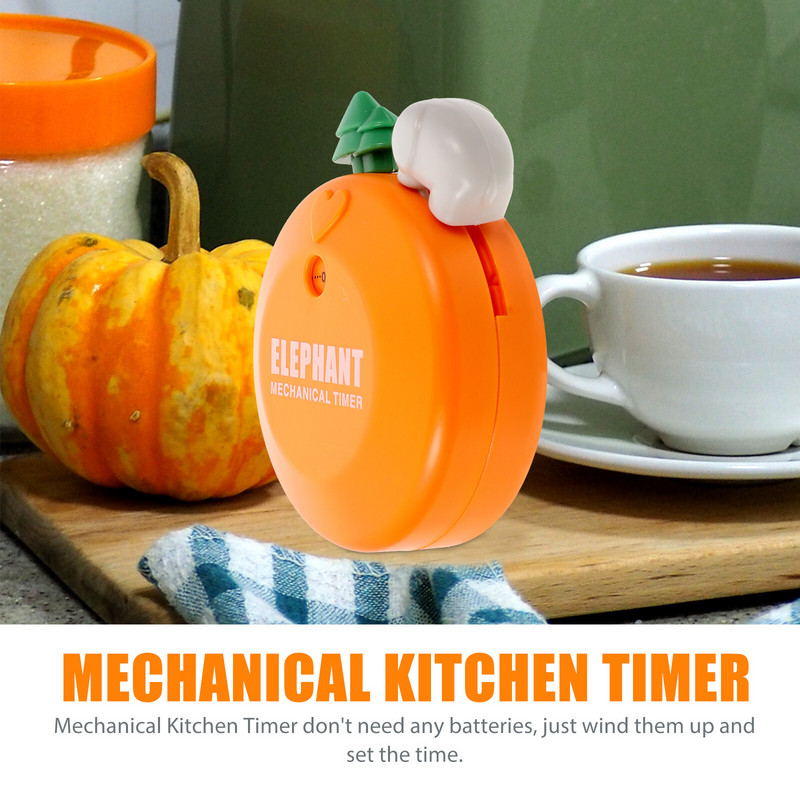 Manuāls galda taimeris Virtuves gatavošana Desktop Kids Vizuāls Metāls Cute Cepšanas rīks Darbs