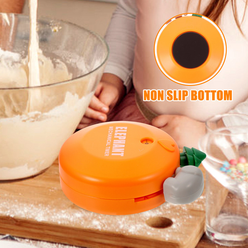 Manuāls galda taimeris Virtuves gatavošana Desktop Kids Vizuāls Metāls Cute Cepšanas rīks Darbs