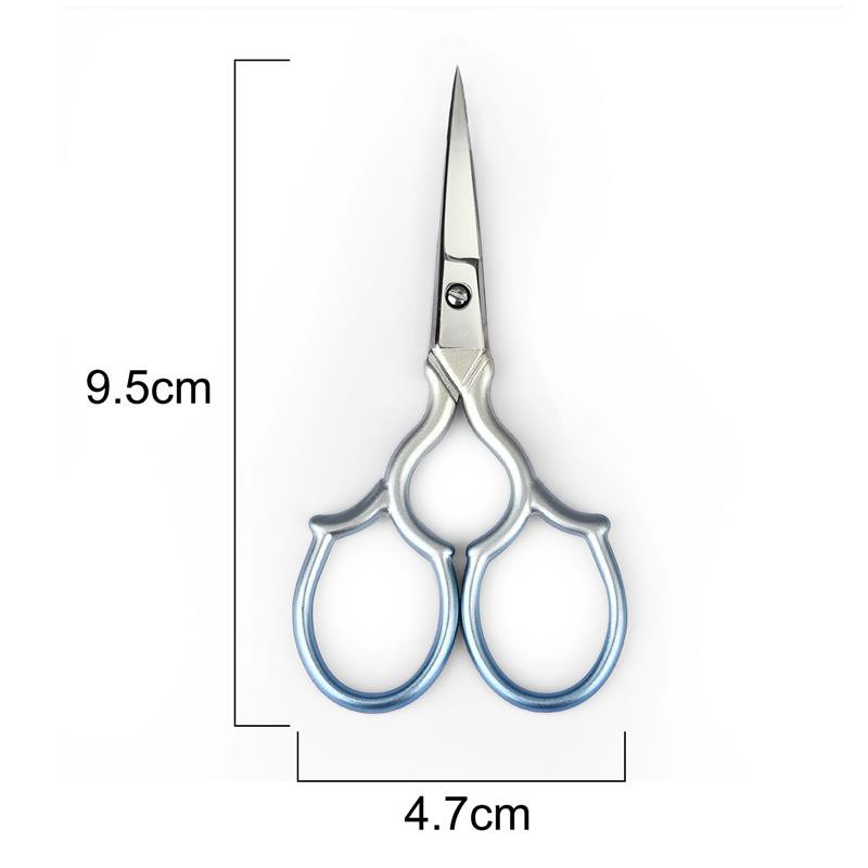 MINi Tailor Šķērveida smailas formas šūšana Nerūsējošais tērauds Maza izmēra izšuvumi Amatniecības krustdūriena šķēres U formas DIY Mājas rīki