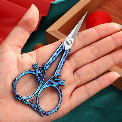 Αντίκες ανοξείδωτο ατσάλι Tailor`S Ψαλίδι Dragonfly Cross Stitch Ψαλίδι Κλωστή Κέντημα Ψαλίδι Εργαλεία Ραπτικής Χειροτεχνίας