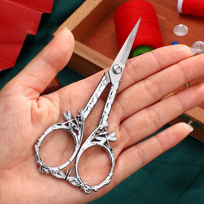 Αντίκες ανοξείδωτο ατσάλι Tailor`S Ψαλίδι Dragonfly Cross Stitch Ψαλίδι Κλωστή Κέντημα Ψαλίδι Εργαλεία Ραπτικής Χειροτεχνίας