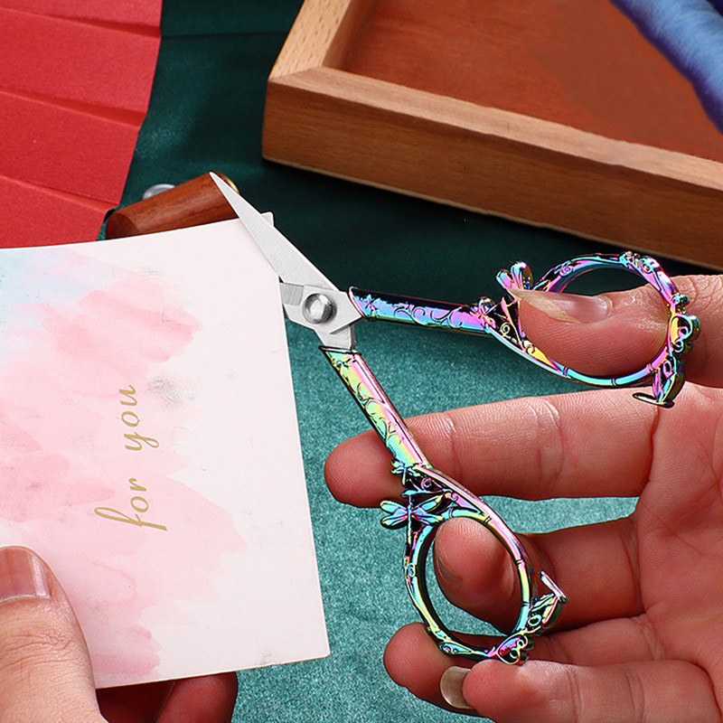 Αντίκες ανοξείδωτο ατσάλι Tailor`S Ψαλίδι Dragonfly Cross Stitch Ψαλίδι Κλωστή Κέντημα Ψαλίδι Εργαλεία Ραπτικής Χειροτεχνίας