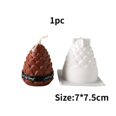 Mitme stiiliga mulliküünlad silikoonvorm 3D aroomiteraapia kipsküünal Käsitsi valmistatud küpsetusšokolaadi magustoidu koogivormi tööriistad