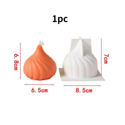 Mitme stiiliga mulliküünlad silikoonvorm 3D aroomiteraapia kipsküünal Käsitsi valmistatud küpsetusšokolaadi magustoidu koogivormi tööriistad