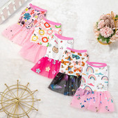 Κουτάβι καλοκαιρινά ρούχα Φόρεμα για σκύλους Φούστα για κατοικίδια Τσιουάουα Γαλλικό μπουλντόγκ Πριγκίπισσα Φόρεμα σκυλιών Ρούχα για μικρά σκυλιά Είδη κατοικίδιων ζώων