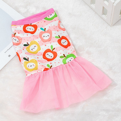 Κουτάβι καλοκαιρινά ρούχα Φόρεμα για σκύλους Φούστα για κατοικίδια Τσιουάουα Γαλλικό μπουλντόγκ Πριγκίπισσα Φόρεμα σκυλιών Ρούχα για μικρά σκυλιά Είδη κατοικίδιων ζώων