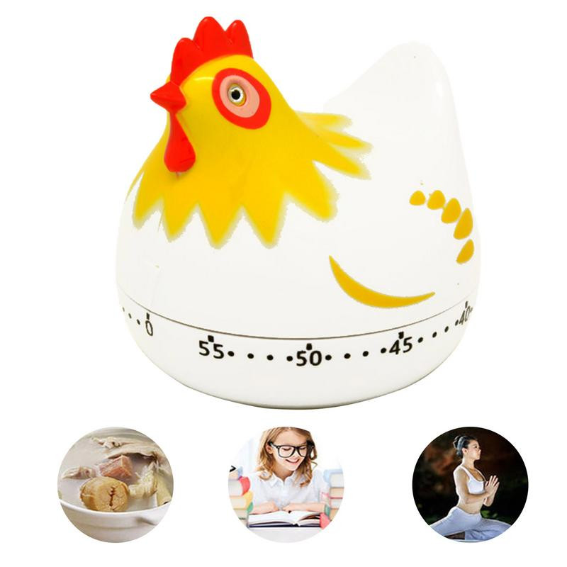 Manuālais virtuves taimeris Skaļš modinātājs Gatavošanas taimeri Atgādinājums Pulkstenis Atpakaļskaitīšanas taimeris Virtuves rīki Vistas gatavošana Modinātājpulksteņi