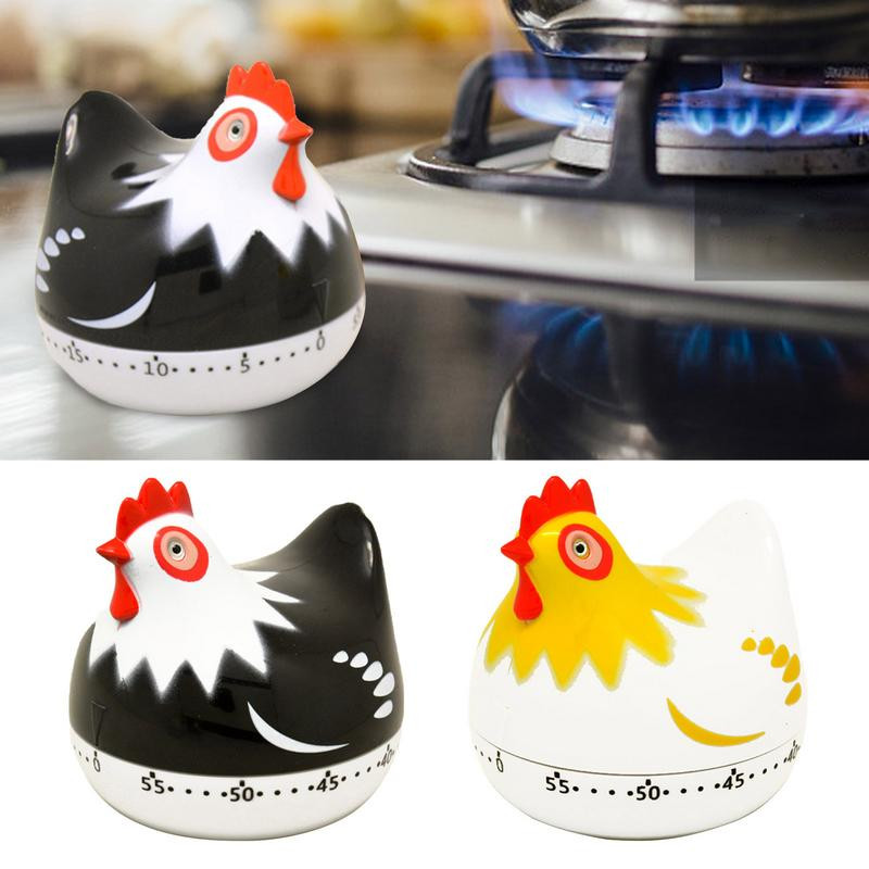 Manuālais virtuves taimeris Skaļš modinātājs Gatavošanas taimeri Atgādinājums Pulkstenis Atpakaļskaitīšanas taimeris Virtuves rīki Vistas gatavošana Modinātājpulksteņi