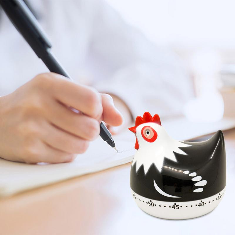 Manuālais virtuves taimeris Skaļš modinātājs Gatavošanas taimeri Atgādinājums Pulkstenis Atpakaļskaitīšanas taimeris Virtuves rīki Vistas gatavošana Modinātājpulksteņi