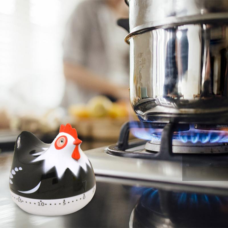 Manuālais virtuves taimeris Skaļš modinātājs Gatavošanas taimeri Atgādinājums Pulkstenis Atpakaļskaitīšanas taimeris Virtuves rīki Vistas gatavošana Modinātājpulksteņi