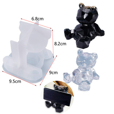 3D stereokaru silikoonvorm DIY loomakujuline küünlavorm kipsseebiküünla valmistamise tarvikud käsitsi valmistatud šokolaadikoogi kaunistus