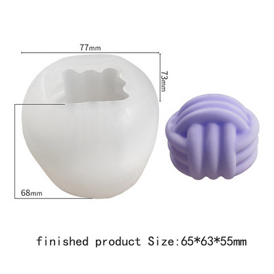 Nepiedegošas burbuļu kubiņu sveces silikona veidne 3D aromterapijas ģipša svece ar rokām gatavota cepamā šokolādes deserta kūkas veidnes rīks