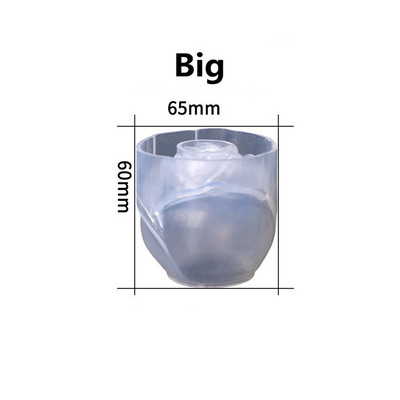 Toidukvaliteediga roosilillede silikoonvorm DIY käsitsi valmistatud aroomiteraapia küünlavorm savivaigust krohvivorm jääkuubik šokolaadikoogivorm