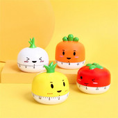 Virtuves mehāniskais taimeris Karikatūras taimeris 60 minūšu taimeris Virtuves cepšana Ēdienu gatavošana Fitnesa atgādinājums Stundu skaitītājs Elektroniskais taimeris