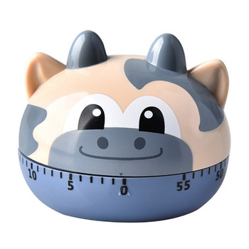 Cute Cartoon Animal Timers 60 Minutes Mechanical Kitchen Cooking Timer Ρολόι Μετρητές δυνατών συναγερμών Mini Size Manual Timer Kitchen