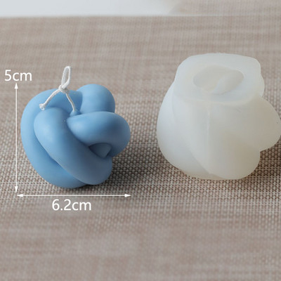 Αρωματικό καλούπι κεριού DIY σχήμα μαλλί Κερί Καλούπι χύτευσης σιλικόνης Χειροποίητο σαπούνι για κερί Κατασκευή καλουπιού κεριού Χειροτεχνία Διακόσμηση σπιτιού