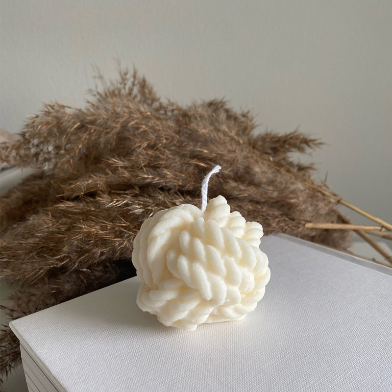 Αρωματικό καλούπι κεριού DIY σχήμα μαλλί Κερί Καλούπι χύτευσης σιλικόνης Χειροποίητο σαπούνι για κερί Κατασκευή καλουπιού κεριού Χειροτεχνία Διακόσμηση σπιτιού