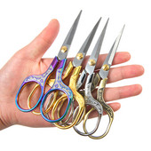 Nerūsējošā tērauda vintage šķēres šūšanas audumu griezējs izšūšanas šķēres drēbju diegu šķēres instrumenti izšūšanas šķērēm