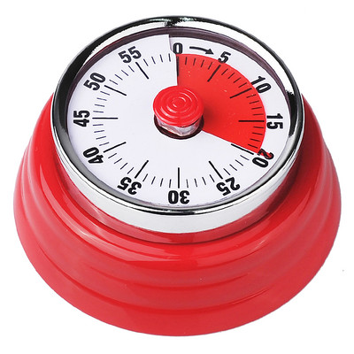 Virtuves Mehāniskais taimeris Laiks Magnētiskais vadītājs Gatavošanas vingrinājums bez akumulatoriem Metāls nerūsējošais rīks studentiem Cepšanas atgādinājums