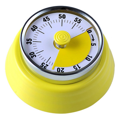 Virtuves Mehāniskais taimeris Laiks Magnētiskais vadītājs Gatavošanas vingrinājums bez akumulatoriem Metāls nerūsējošais rīks studentiem Cepšanas atgādinājums