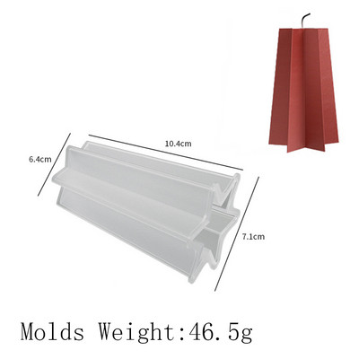 Cilindar silikonski kalup za svijeće DIY prugaste svijeće Izrada ukrasa za večeru Kalupi od gipsane epoksidne smole Kućni dekor Ručno izrađeni darovi