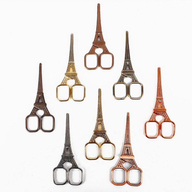 Augstas kvalitātes Eiropas krustdūrienu retro vintage antīkās šūšanas šķēres, rokdarbi, mājsaimniecības auduma griezuma šķēres