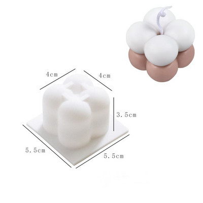 3D Panda Claw küünlavorm lõhnav küünal silikoonvorm Käsitsi valmistatud küünla materjal kook seebivaigust vormi küünalde valmistamise tarvikud
