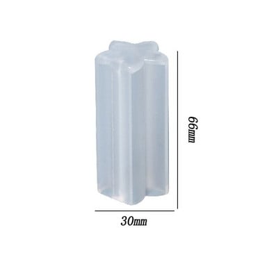 3D cilindru sveču veidnes DIY sveču silikona veidņu kūku sveķu veidnes 3D mākslas vaska sveču veidošanas veidņu silikona roku darbs ziepju veidnes