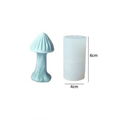 3D cilindru sveču veidnes DIY sveču silikona veidņu kūku sveķu veidnes 3D mākslas vaska sveču veidošanas veidņu silikona roku darbs ziepju veidnes