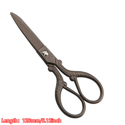 Šūšana Izšūšana Šķērveida Audums Māksla Krusts Amatniecības Vintage Šķēres Vintage Retro Tailor Šķēres Vītņu Šķēres Zakka Tools