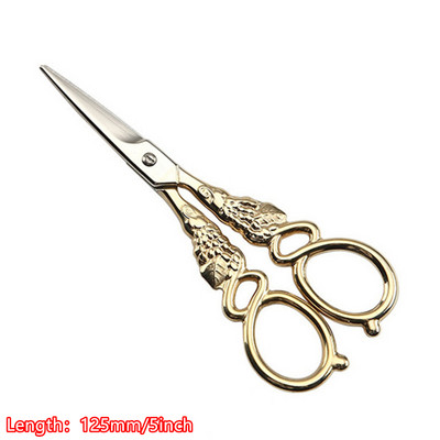 Šūšana Izšūšana Šķērveida Audums Māksla Krusts Amatniecības Vintage Šķēres Vintage Retro Tailor Šķēres Vītņu Šķēres Zakka Tools