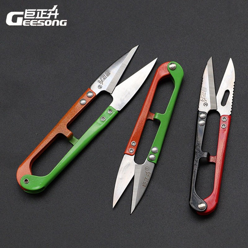 1 tk niidi käärid U-kujulised õmbluslõikurid tikandid käsitöö rätsepakäärid joonkanga jaoks niidiõmbluslõnga lõikamise tarvikud