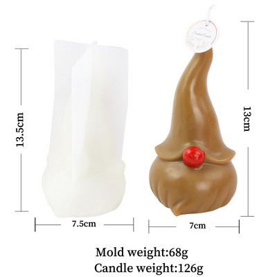 3D jõulumänni koonustest silikoonküünla vorm DIY käsitsi valmistatud aroomiteraapia kipsivaigust männikoon käsitöö kodu jõulukaunistuste tegemine