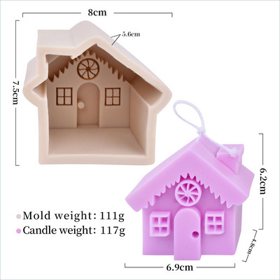 3D jõulumänni koonustest silikoonküünla vorm DIY käsitsi valmistatud aroomiteraapia kipsivaigust männikoon käsitöö kodu jõulukaunistuste tegemine