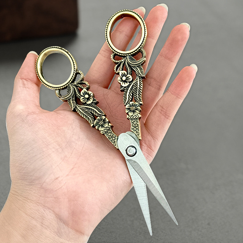 Vintage käärid Tikandid Käärid Näputöö Käärid Õmbluskäärid kanga jaoks Kanga lõikamine DIY käsitöö Tööriistad Rätsepa käärid