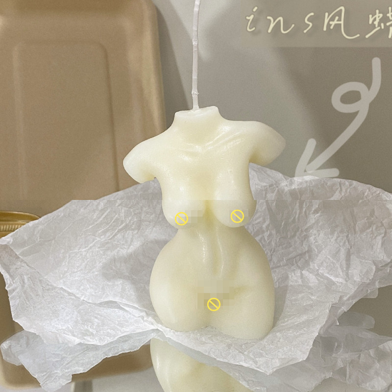 Abstraktne inimkeha küünla silikoonvorm 3D meeste naiste keha kipsvaigu vorm DIY aroomiteraapia küünalde valmistamise vormi kaunistus