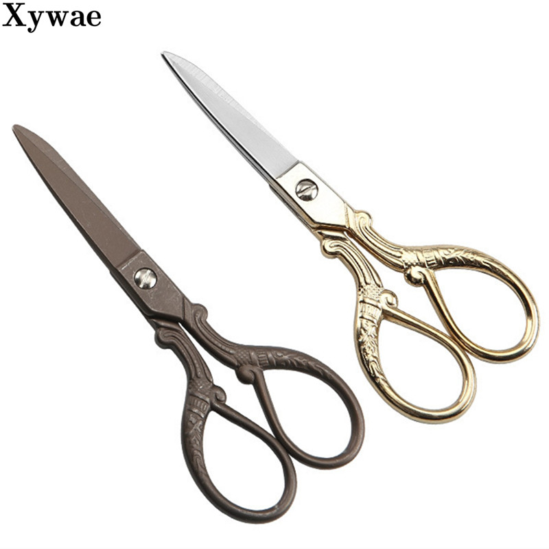 Krustdūriens Retro Vintage Šķēres Antīkas Tailor Šķēres Izšūšanas un Šūšanas Šķēres Rokdarbu Šķēres Auduma Griezuma Šķēres