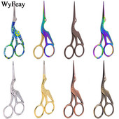 Ždral Usta Škare Križni bod Starinski Vintage Zanat Šivaće Škare Ribolov Konac od nehrđajućeg čelika Škare Rezanje tkanine