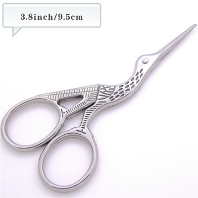 Ždral Usta Škare Križni bod Starinski Vintage Zanat Šivaće Škare Ribolov Konac od nehrđajućeg čelika Škare Rezanje tkanine
