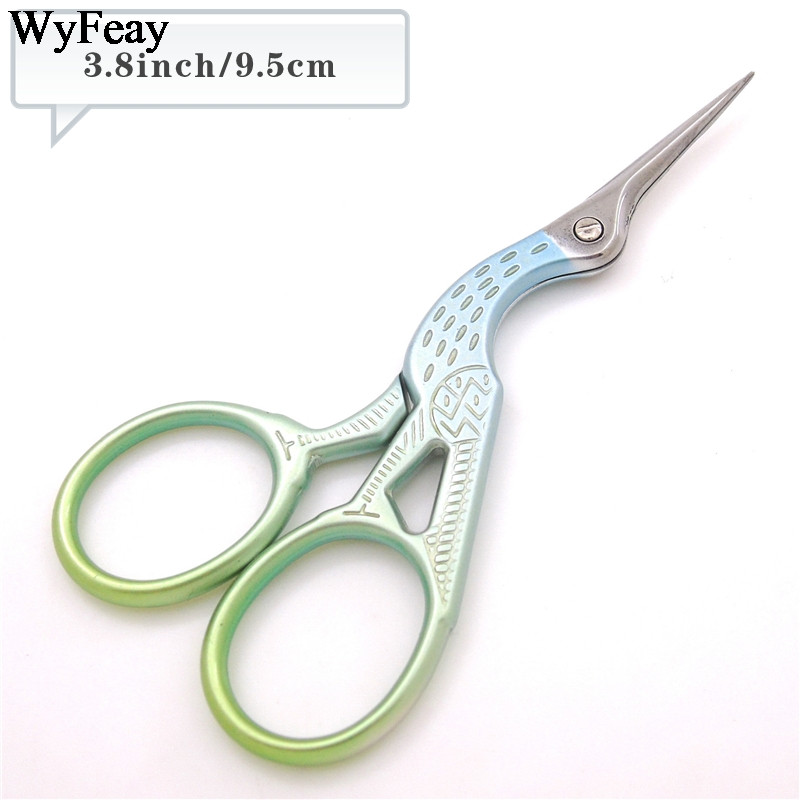 Ždral Usta Škare Križni bod Starinski Vintage Zanat Šivaće Škare Ribolov Konac od nehrđajućeg čelika Škare Rezanje tkanine