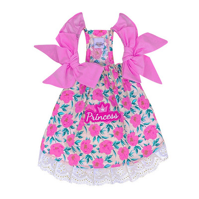 Suņu kleita Mežģīnes Zieds Suņu Apģērbs Jauki Kokvilnas Sukaņi Kucēnam Svārki Pavasaris Vasara Saldi mājdzīvnieku Suņu Apģērbi Tedijs Čivava