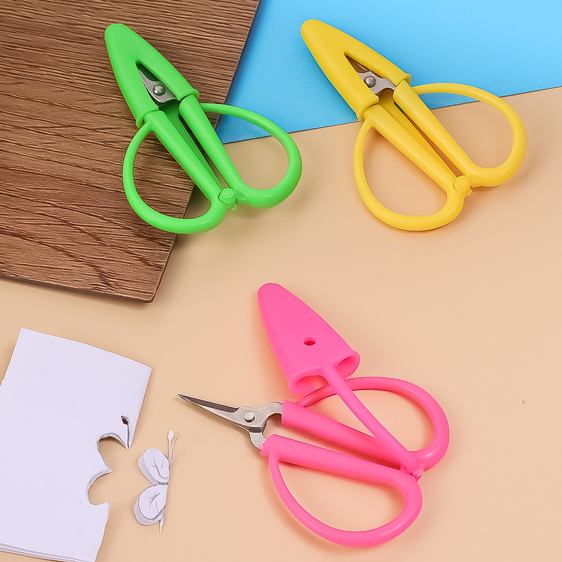 Kaasaskantavad minikäärid koos korgikääridega kaitsekattega niidipea lõigatud tikandid väikesed terava otsaga käärid õmblemiseks