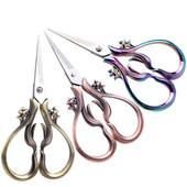 SHWAKK 1 τμχ Vintage Scissors Antique Scissors ανθεκτικό και αιχμηρό Κατάλληλο για ράφτες που κόβουν ύφασμα και ράβουν σταυροβελονιά