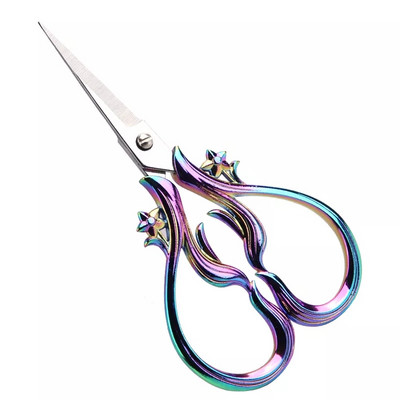 SHWAKK 1 τμχ Vintage Scissors Antique Scissors ανθεκτικό και αιχμηρό Κατάλληλο για ράφτες που κόβουν ύφασμα και ράβουν σταυροβελονιά