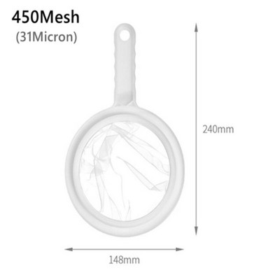 Stiepļu siets smalku sietu eļļas sietiņš Miltu siets siets caurduris Virtuves instrumenti