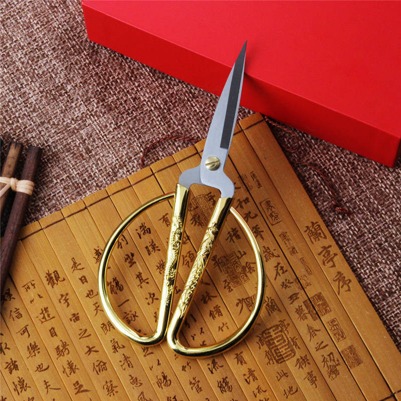 Ψαλίδι 4 μεγεθών Ανοξείδωτη Κουζίνα Μικρό Χρυσό Ψαλίδι Εργαλεία Κουζίνας Επαγγελματικό Ψαλίδι Ραπτικής Ράψιμο Ψαλίδι αντίκες