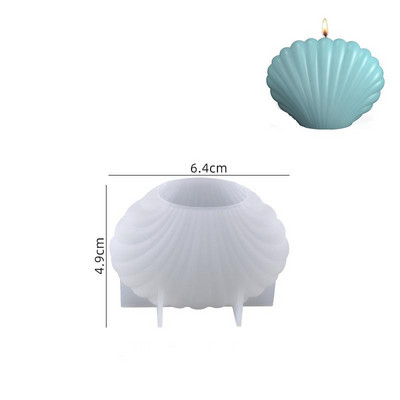 2022 karácsonyfa szilikon formák barkácsolás kézzel készített aromás gipsz illatos gyertyaforma karácsonyi dekorációk lakberendezési kézműves